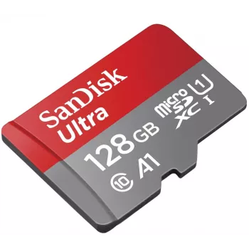 WESTERN DIGITAL SanDisk Ultra micro SDXC 128GB plus SD-adapter 140MB/s A1 Class 10 UHS-I - Imaging-verpakking