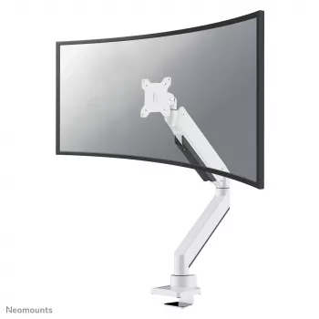 Neomounts NM-D775WHITEPLUS monitorarm 10-49 inch - gasveer - Topfix - 180°-aanslag