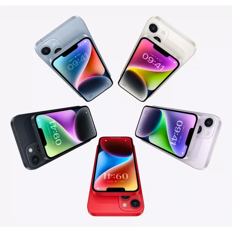 APPLE iPhone 14 - middernacht - 128 GB