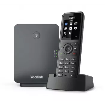 Yealink W77P IP-telefoon zwart TFT