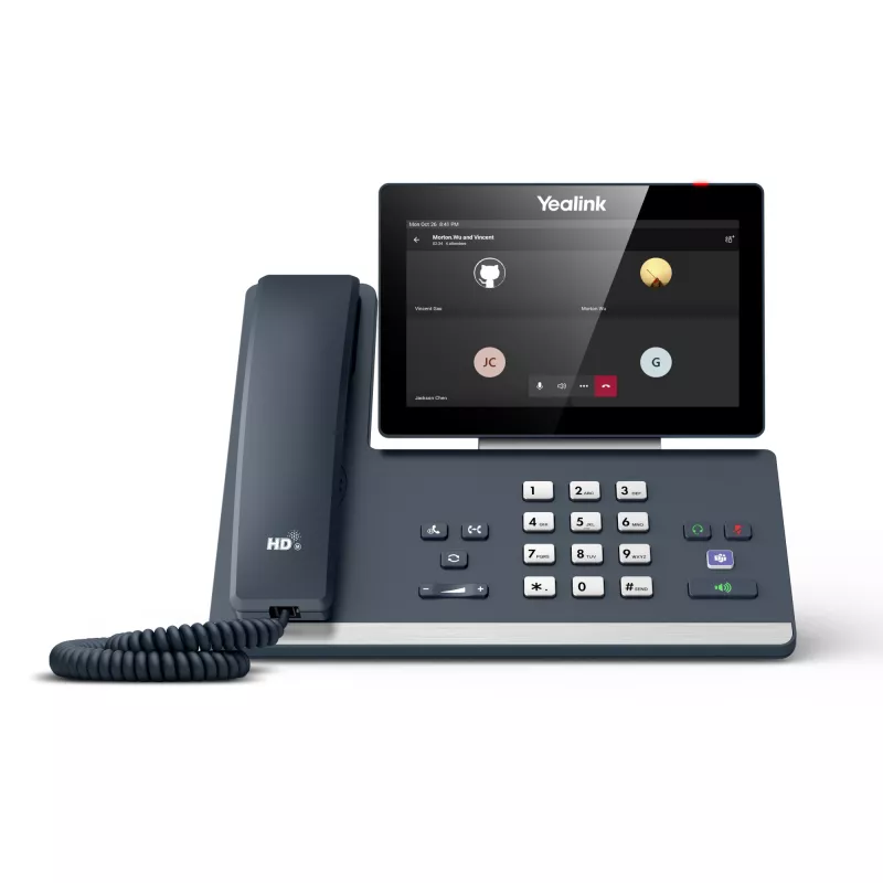 Yealink MP58 Microsoft Teams Edition, IP-telefoon, grijs, bedrade hoorn, bureau, Android, Microsoft Teams