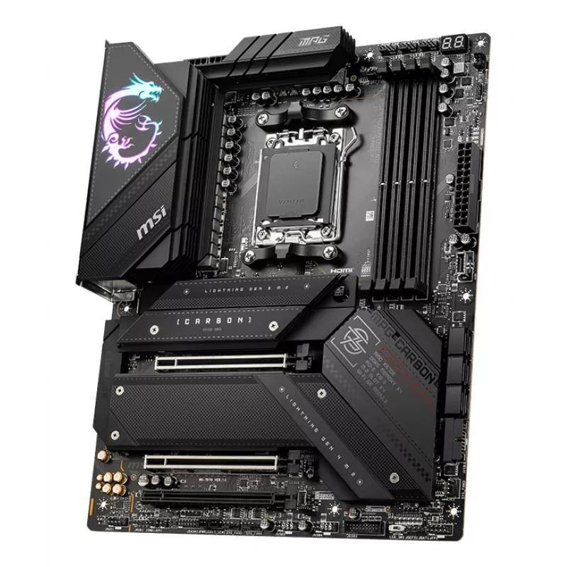 MSI MPG X670E CARBON WIFI moederbord AMD X670 Socket AM5 ATX
