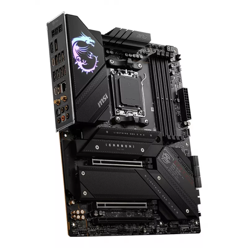 MSI MPG X670E CARBON WIFI moederbord AMD X670 Socket AM5 ATX