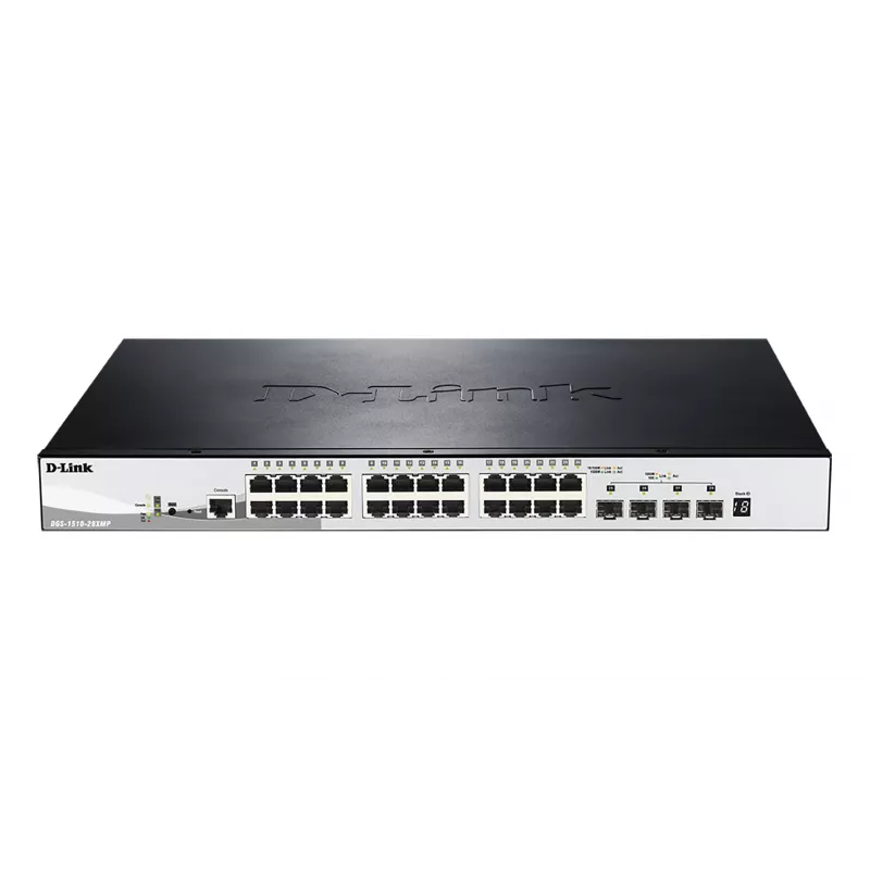 D-Link DGS-1510-20/E netwerk-switch managed L2/L3 Gigabit Ethernet (10/100/1000) 1U grijs