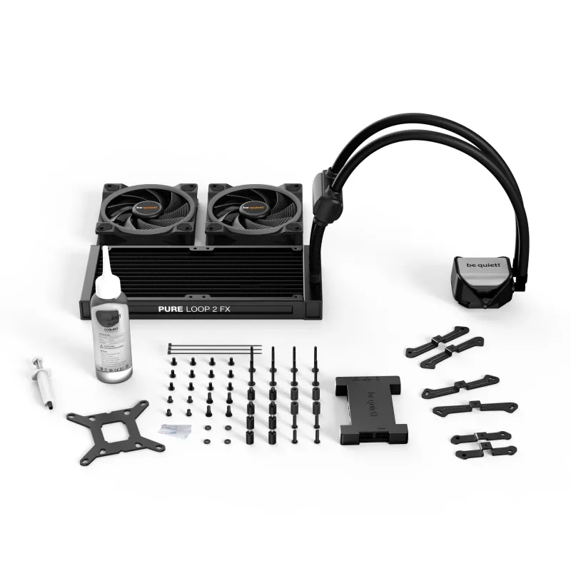 be quiet Pure Loop 2 FX 240mm processor all-in-one-vloeistofkoeler 12 cm zwart 1 stuks