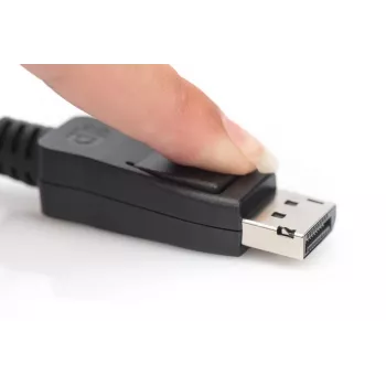 DIGITUS DisplayPort-kabel, M/M, 1m Ultra HD 8K, vers. 1.3/1.4, standaard
