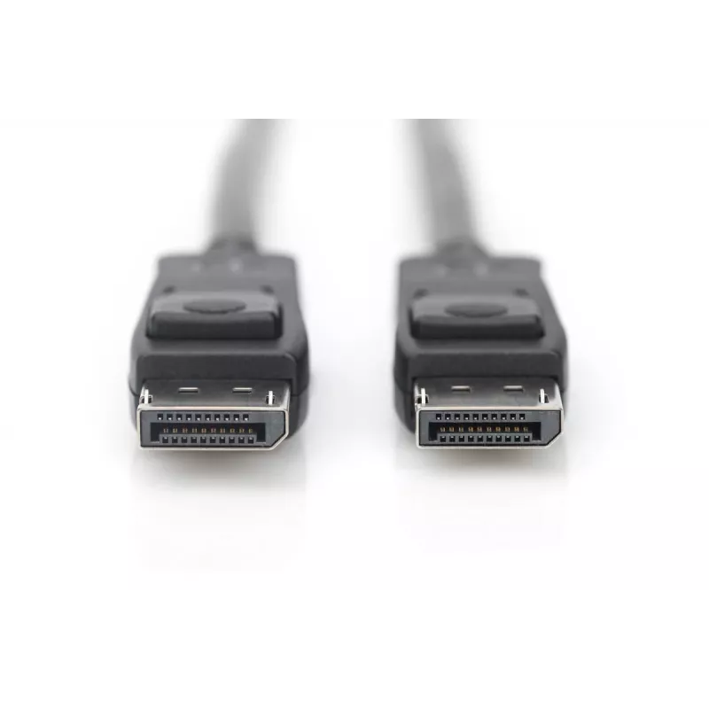 DIGITUS DisplayPort-kabel, M/M, 1m Ultra HD 8K, vers. 1.3/1.4, standaard