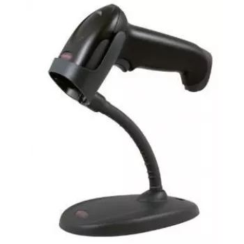 HONEYWELL barcodescanner Voyager 1250g USB-kit - inclusief zwarte scanner 1250g & USB Type-A spiraalkabel 3m & Flex-Neck presentatiestandaard & documentatie