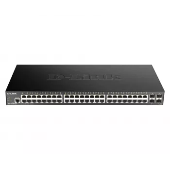 D-Link 48-poorts Gigabit Smart Managed Switch met 4 x 10G SFP+