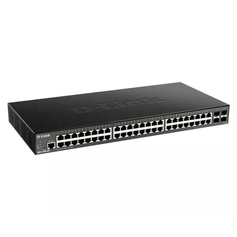 D-Link 48-poorts Gigabit Smart Managed Switch met 4 x 10G SFP+