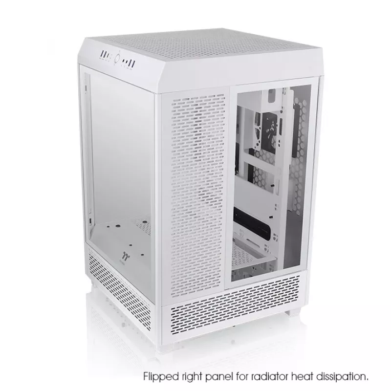 Thermaltake Ceres 500 TG ARGB Snow Midi Tower pc-behuizing, wit