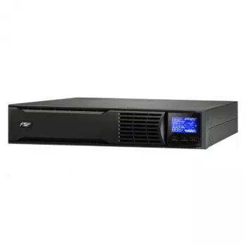 FSP Champ Rack 1K noodstroomvoorziening (UPS) dubbelconversie (online) 1 kVA 900 W 3 AC-uitgangen
