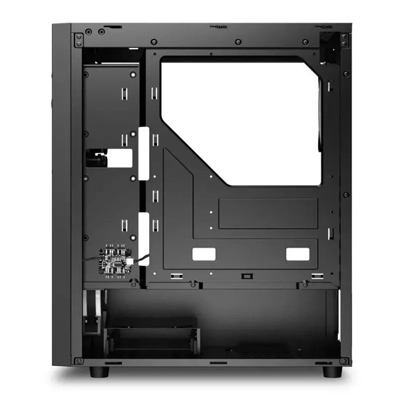 PC-behuizing Sharkoon RGB Wave desktop zwart