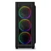 PC-behuizing Sharkoon RGB Wave desktop zwart