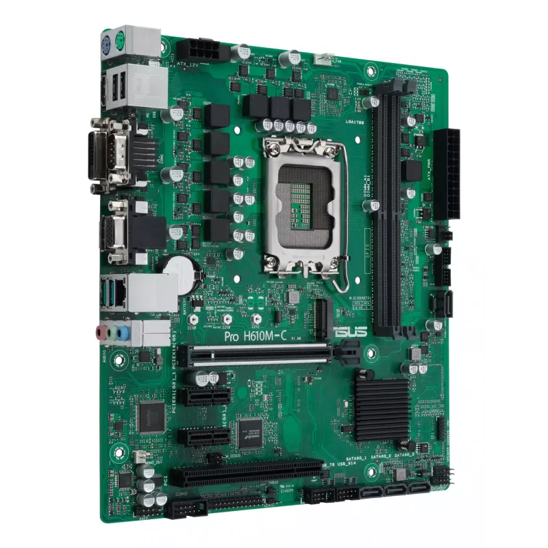 Moederbord ASUS Pro H610M-C-CSM Intel H610 LGA 1700 micro ATX