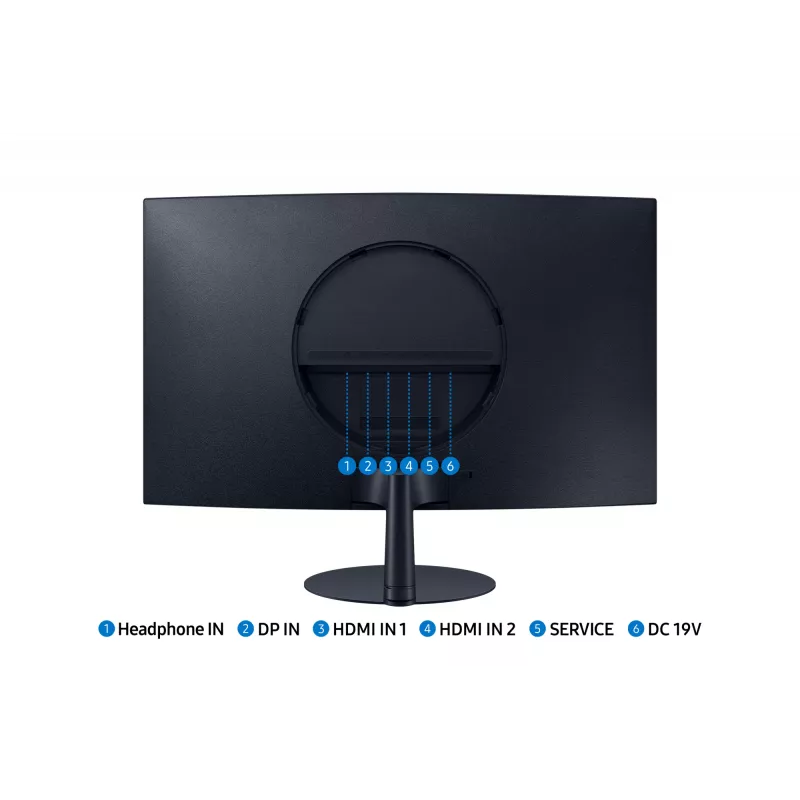 Samsung S39C computermonitor 68,6 cm (27 inch) 1920 x 1080 pixel Full HD LED zwart