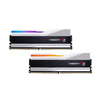 DIMM 32 GB DDR5-6400 (2x 16 GB) dual-kit, werkgeheugen zilver, F5-6400J3239G16GX2-TZ5RS, Trident Z5 RGB, INTEL XMP