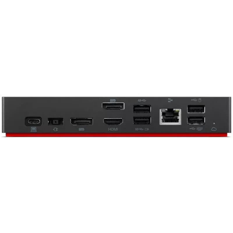 Lenovo ThinkPad Universal Thunderbolt 4 Smart Dock bedraad zwart 40 Gbit/s 100 W
