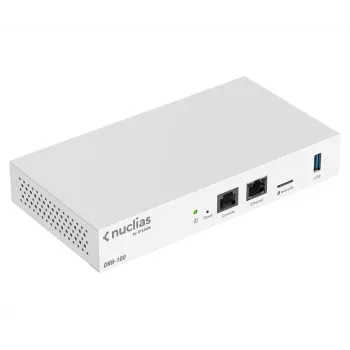 D-Link Nuclias Connect hub, 100 Mbit/s, IEEE 802.1Q, IEEE 802.3ab, IEEE 802.3u, IEEE 802.3x, 10,100,1000 Mbit/s, WPA2, WPA3, bedraad, 100 - 240 V