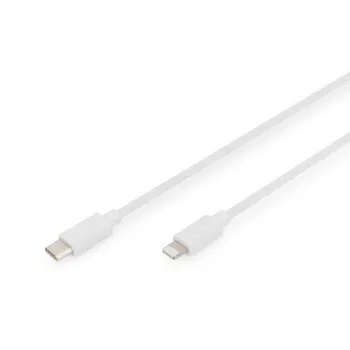 Oplaadkabel USB-C – Lightning Digitus Data DB-600109-010-W
