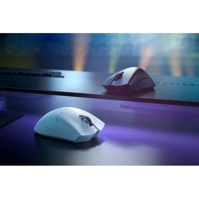 RAZER Deathadder V3 Pro ergonomische draadloze/bedrade gaming-muis wit