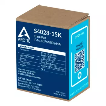 ARCTIC S4028-15K - 40 mm serverventilator