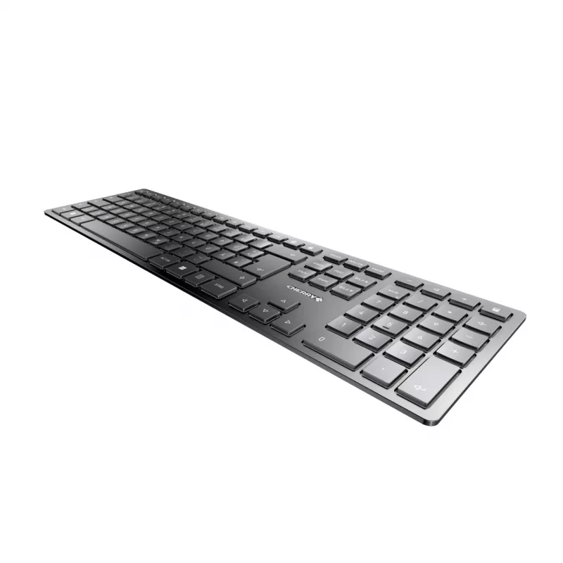 CHERRY KW 9100 slank toetsenbord universeel RF draadloos + Bluetooth QWERTZ zwart