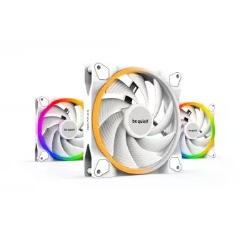 be quiet Light Wings White | 140mm PWM high-speed Triple-Pack computerbehuizing-ventilator 14 cm 3 stuks
