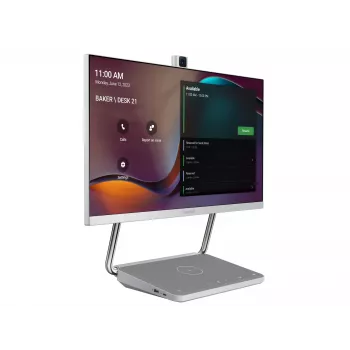 Videocollaboratiebalk Yealink DeskVision A24 grijs zilver