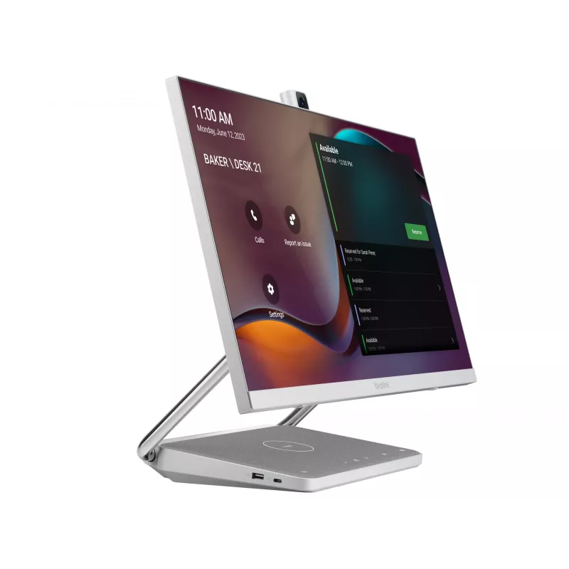 Videocollaboratiebalk Yealink DeskVision A24 grijs zilver