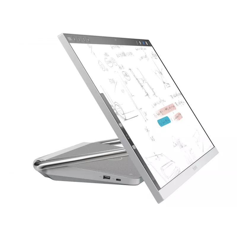 Videocollaboratiebalk Yealink DeskVision A24 grijs zilver