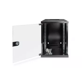 DIGITUS wandmontagebehuizing 312x300mm (10 inch) 9U 464x312x300 mm zwart