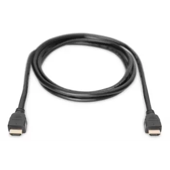 DIGITUS HDMI Ultra High Speed-verbindingskabel, type A M/M, 1m met Ethernet, UHD 8K 60p, zwart