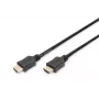 DIGITUS HDMI High Speed-verbindingskabel, type A M/M, 5m met Ethernet, Full HD 60p, goud zwart