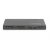 DIGITUS ultra slanke HDMI-splitter, 1x2, 4K/60Hz HDR, HDCP 2.2, 18 Gbps, Micro-USB-voeding