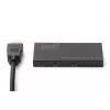 DIGITUS ultra slanke HDMI-splitter, 1x2, 4K/60Hz HDR, HDCP 2.2, 18 Gbps, Micro-USB-voeding