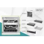 DIGITUS 10in netwerkbundel – 6U kast, grijs schap, PDU, 8-poorts switch, CAT6 patchpaneel