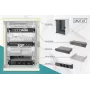 DIGITUS netwerkset 10in-9U 312x300mm behuizing legbord PDU 8-poorts patchpaneel
