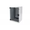DIGITUS netwerkset 10in-9U 312x300mm behuizing legbord PDU 8-poorts patchpaneel