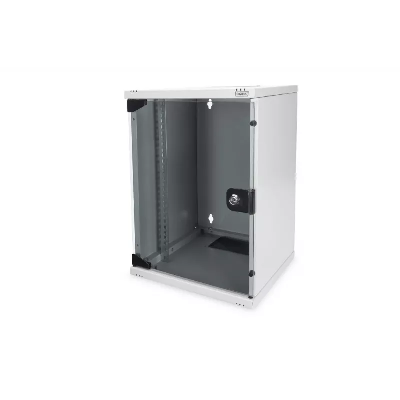 DIGITUS netwerkset 10in-9U 312x300mm behuizing legbord PDU 8-poorts patchpaneel