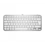 LOGITECH minimalistisch draadloos verlicht toetsenbord - MX KEYS MINI - Pale Gray - Qwertz Duits