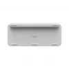 LOGITECH minimalistisch draadloos verlicht toetsenbord - MX KEYS MINI - Pale Gray - Qwertz Duits