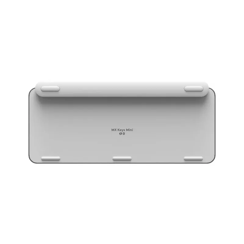 LOGITECH minimalistisch draadloos verlicht toetsenbord - MX KEYS MINI - Pale Gray - Qwertz Duits