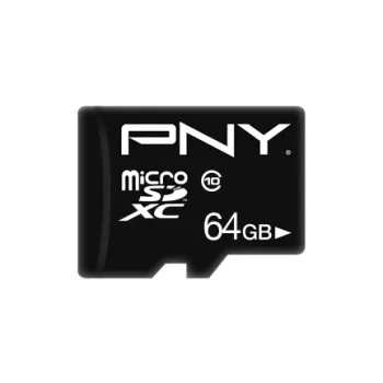 MicroSDXC-kaart PNY Performance Plus 64 GB Klasse 10 P-SDU64G10PPL-GE