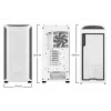 PC-behuizing be quiet! Shadow Base 800 DX wit midi tower