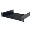 DIGITUS 1U 10 inch legplank, 44x254x200 mm, zwart (RAL 9005)