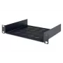 DIGITUS 1U 10 inch legplank, 44x254x200 mm, zwart (RAL 9005)