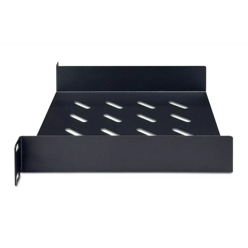 DIGITUS 1U 10 inch legplank, 44x254x200 mm, zwart (RAL 9005)