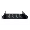DIGITUS 1U 10 inch legplank, 44x254x200 mm, zwart (RAL 9005)
