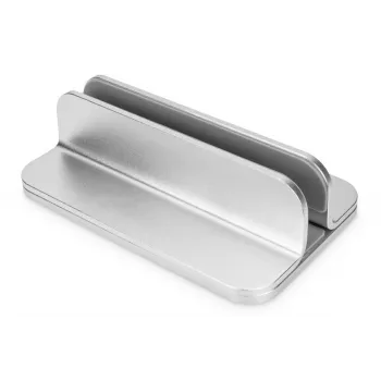 DIGITUS verticale notebookstandaard, aluminium zilver
